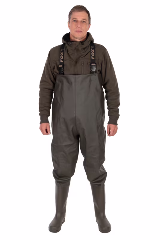 Fox Khaki HD Waders UK 9/EU 43