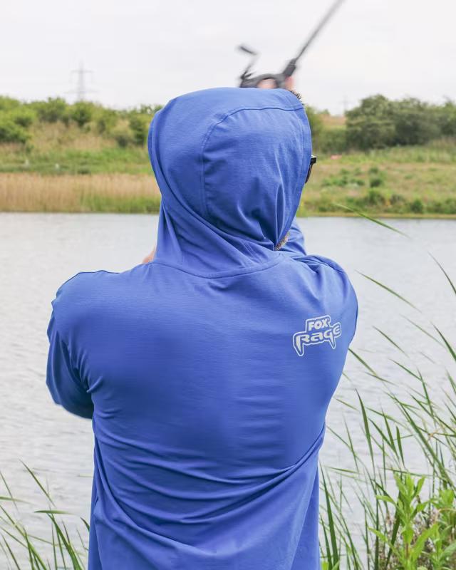 Fox Rage Blue Hooded T