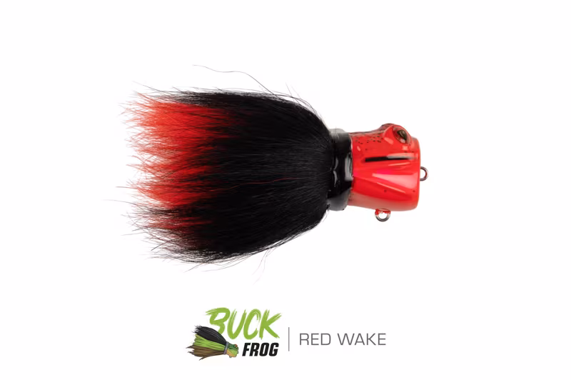 Fox Rage Buck Frog Large Red Wake