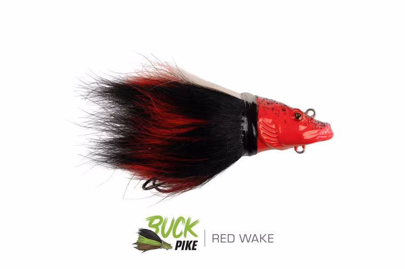 Fox Rage Buck Pike Large Red Wake
