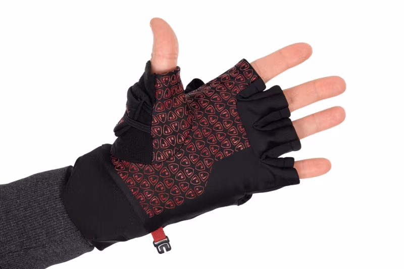 Fox Rage Fingerless Mitten Gloves