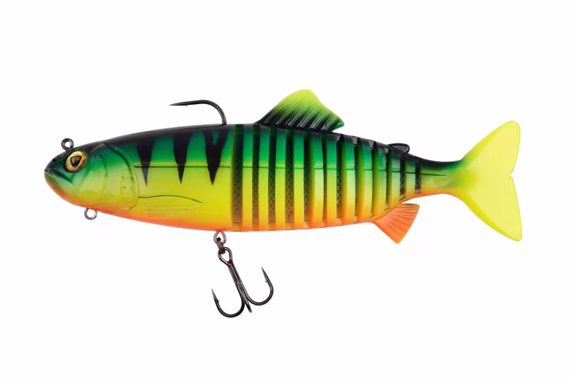 Fox Rage Jointed Replicant 27cm 10" Fire Tiger UV