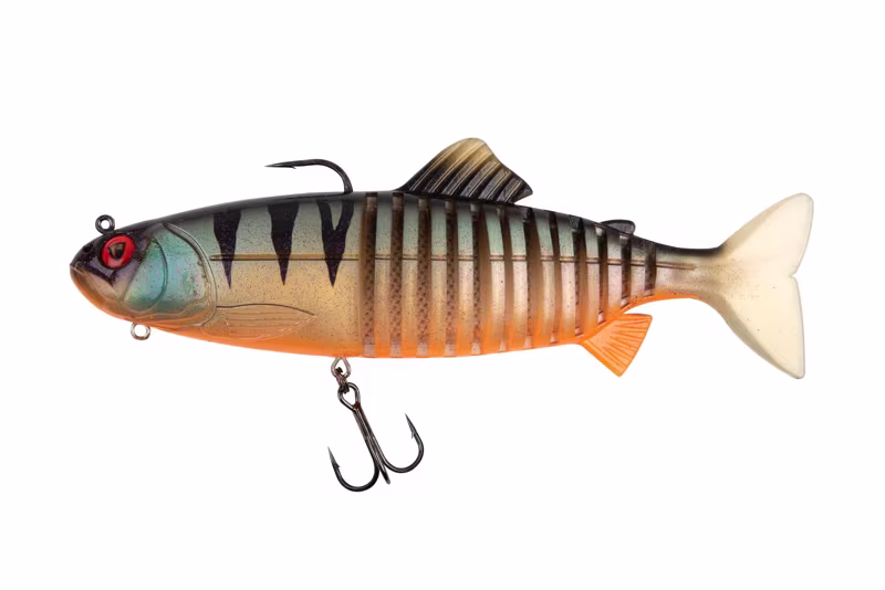 Fox Rage Jointed Replicant 27cm 10" Orange Belly Perch UV