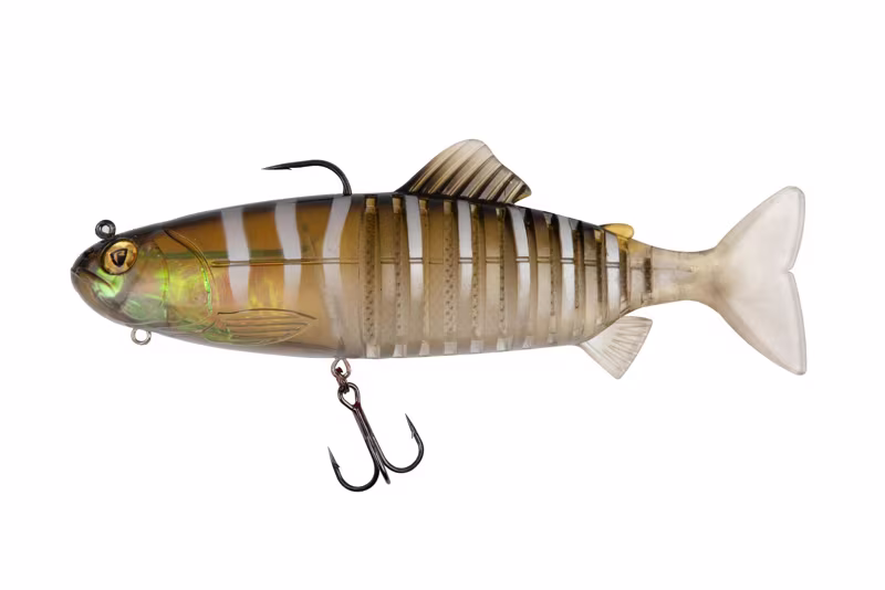 Fox Rage Jointed Replicant 27cm 10" Ghost Ayu UV