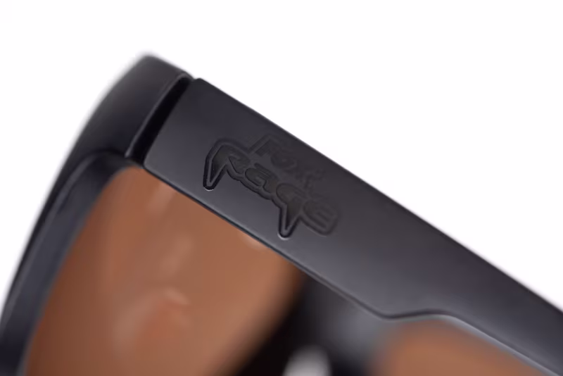 Fox Rage Matt Black Wrap Brown Lens Eyewear