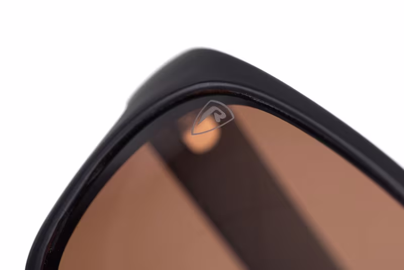 Fox Rage Matt Black Wrap Brown Lens Eyewear