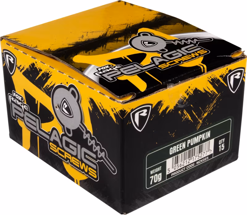 Fox Rage Pelagic Screws Bulk Green Pumpkin