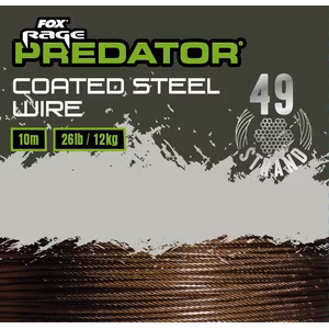 Fox Rage Predator 49-Strand Coated Steel Wire