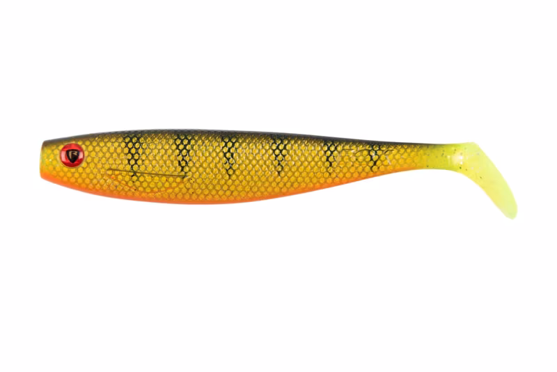 Fox Rage Pro Shad 14cm / 5.5" UV Natural Perch 20 pcs