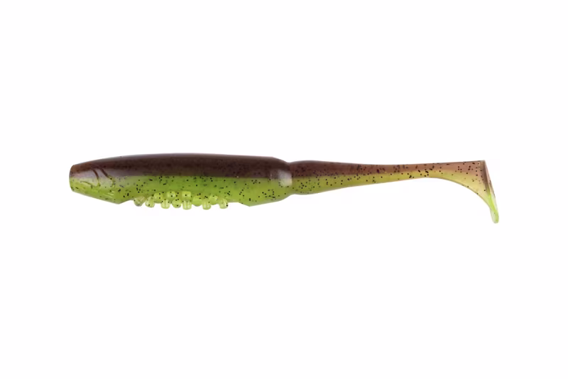 Fox Rage Scent Shad Bulk 11cm/4.3" Green Pumpkin 40pcs