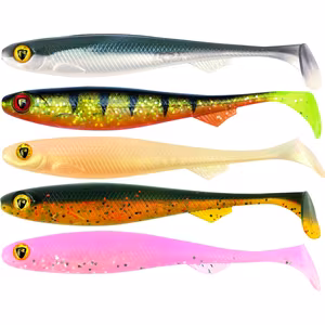Fox Rage Slick Shad Mixed UV Colour Pack 1