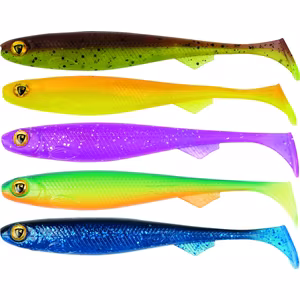Fox Rage Slick Shad Mixed UV Colour Pack 2