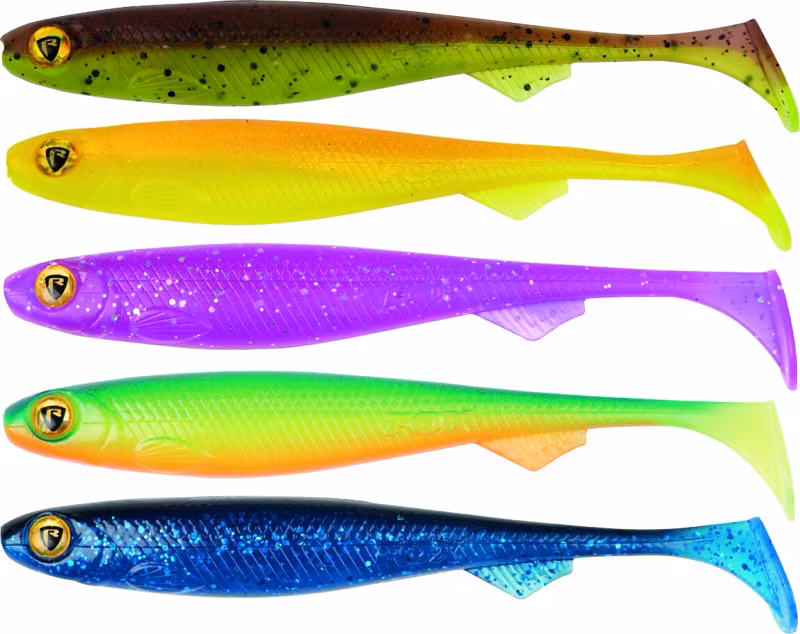 Fox Rage Slick Shad Mixed UV Colour Pack 2