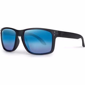 Fox Rage Transparent Black Brown Lens Mirror Blue Eyewear