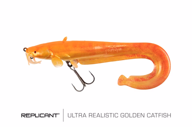 Fox Rage Ultra Realistic Replicant Catfish Golden Wels
