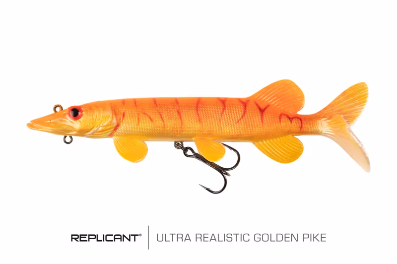 Fox Rage Ultra Realistic Replicant Pike Golden