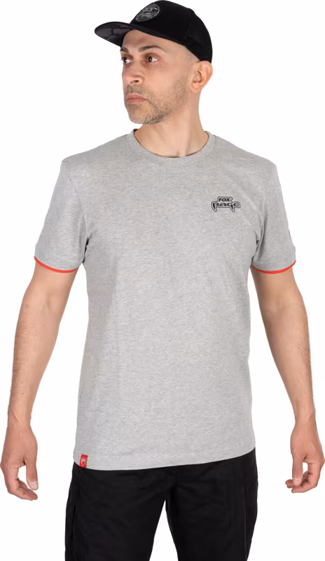 Fox Rage Voyager Tee Light Grey Large