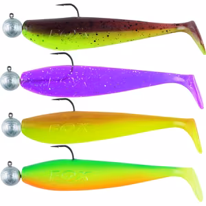 Fox Rage Zander Pro Shad Loaded UV Mixed Colour Packs 2