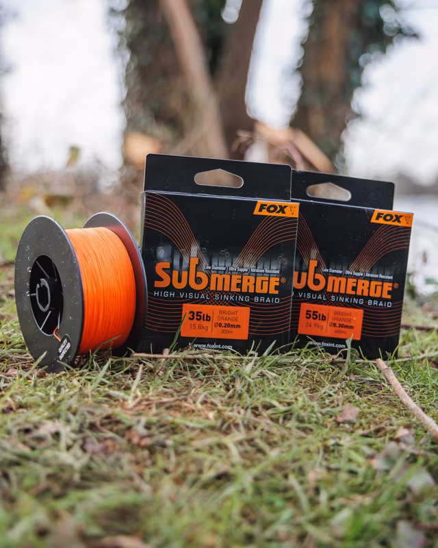 Fox Submerge Orange Sinking Braid