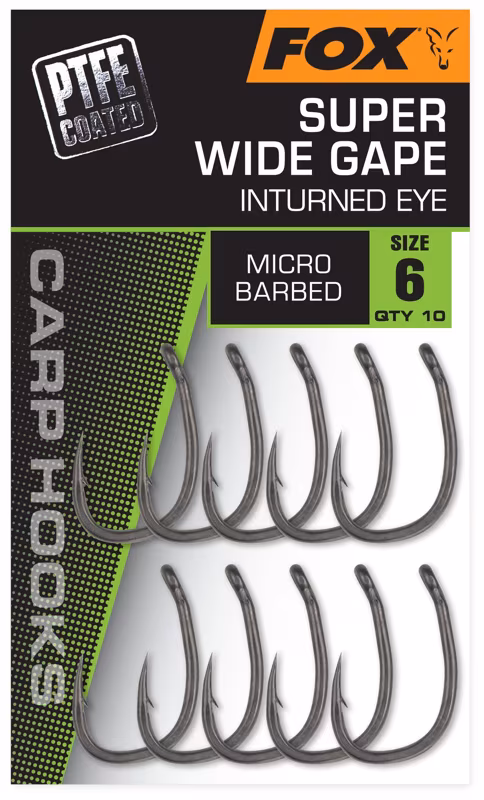 Fox Super Wide Gape (inturned Eye)