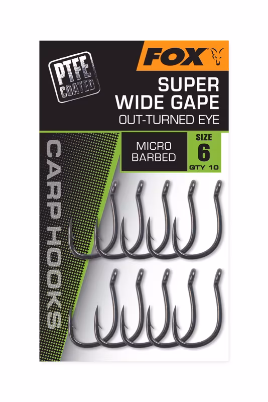 Fox Super Wide Gape (outturned Eye)