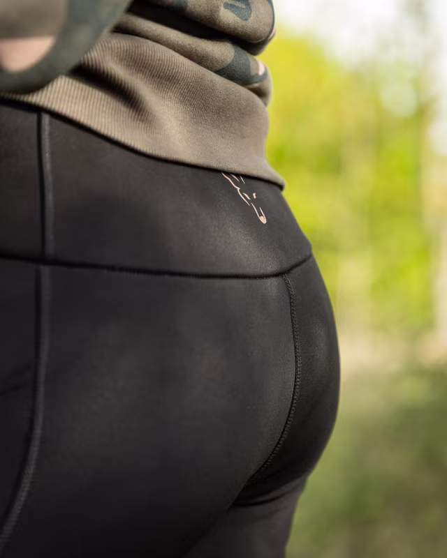 Fox WC Black LINED Leggings