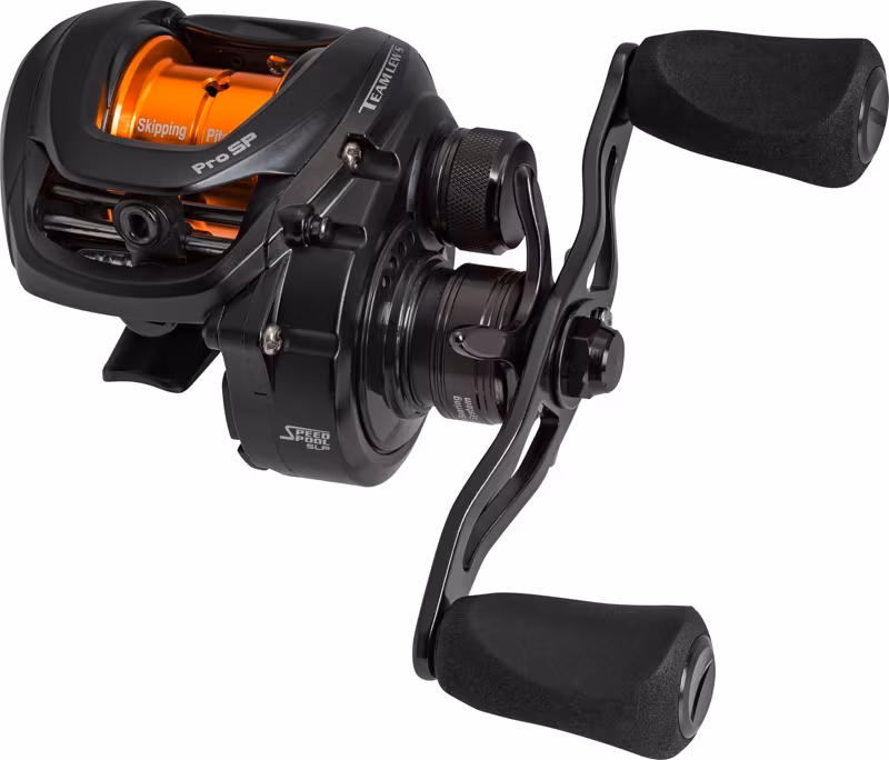 Lews Team Pro SP Skipping and Pitching SLP 8.3:1 Baitcast Left Hand Reel