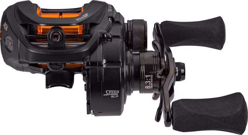 Lews Team Pro SP Skipping and Pitching SLP 8.3:1 Baitcast Left Hand Reel