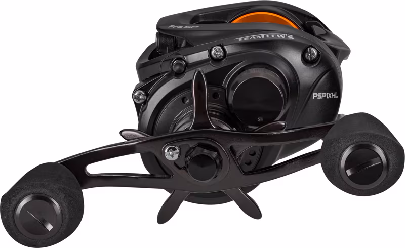 Lews Team Pro SP Skipping and Pitching SLP 8.3:1 Baitcast Left Hand Reel