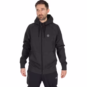 Matrix Charcoal Marl Zip Hoody
