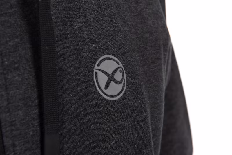Matrix Charcoal Marl Zip Hoody