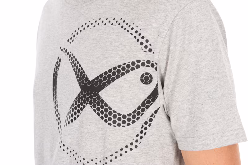 Matrix Large Mesh Logo T-Shirt - Grey