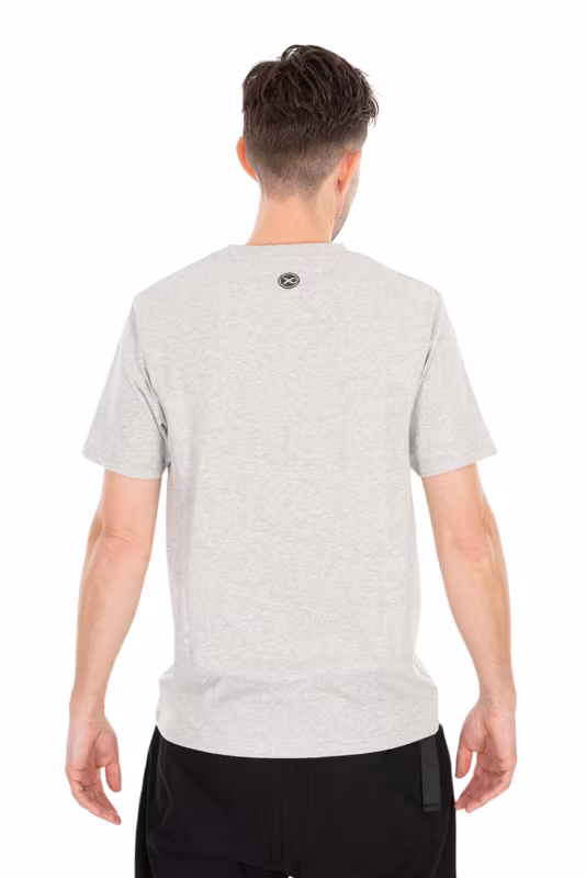 Matrix Large Mesh Logo T-Shirt - Grey