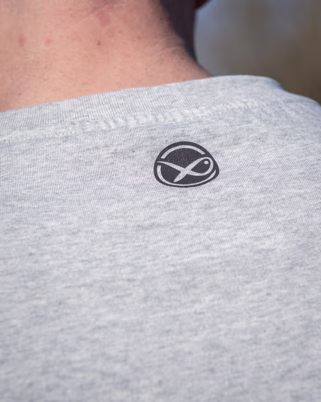 Matrix Large Mesh Logo T-Shirt - Grey