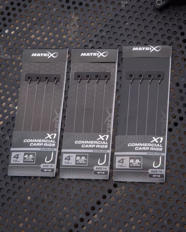 Matrix X1 Commercial Carp Rigs