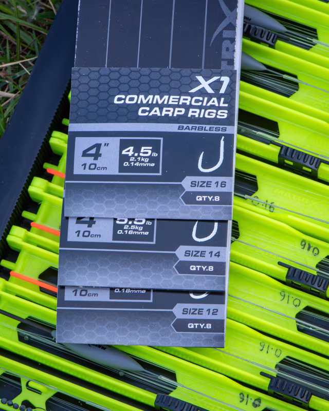 Matrix X1 Commercial Carp Rigs