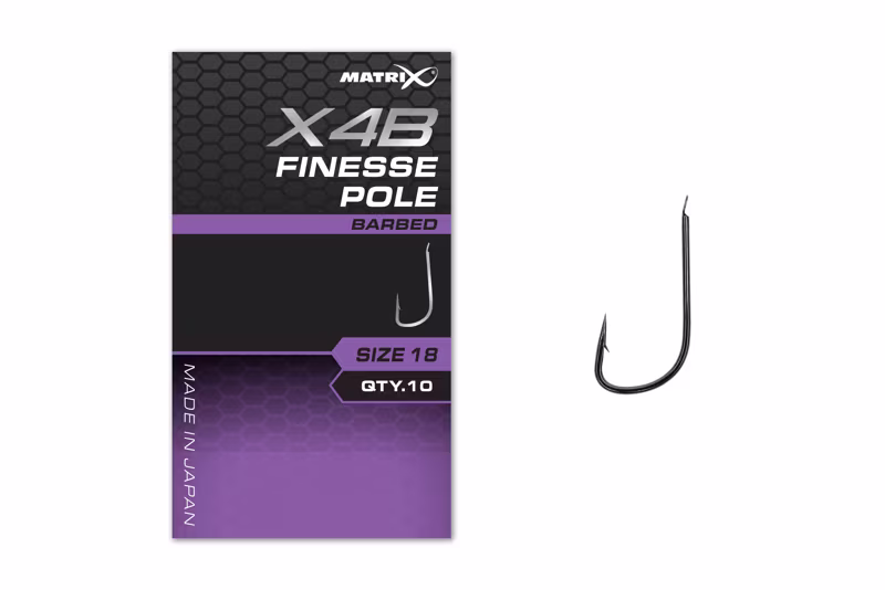 Matrix X4B Finesse Pole Size 18 Barbed