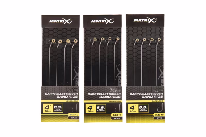 Matrix X6 Carp Pellet Rigger Band Rigs