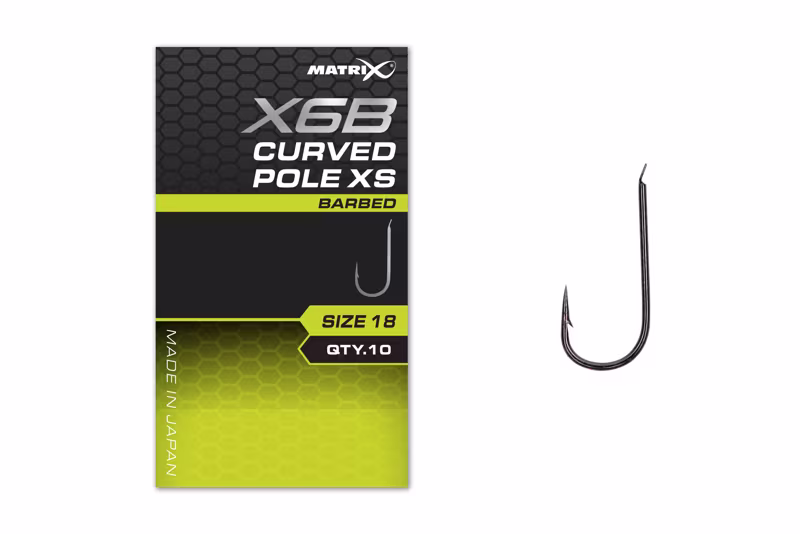 Matrix X6B Curved Pole XS Size 16 Barbed