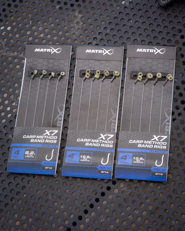 Matrix X7 Carp Method Band Rigs