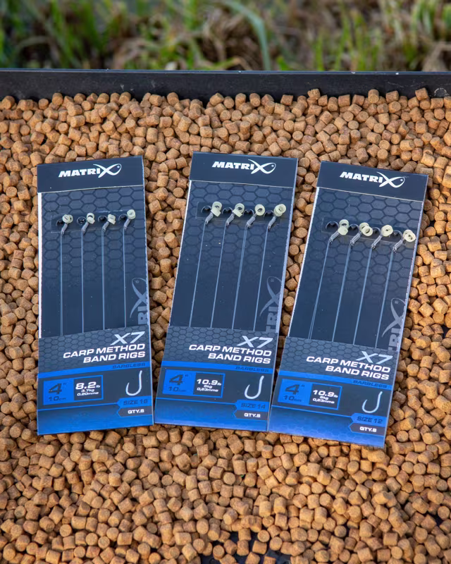 Matrix X7 Carp Method Band Rigs
