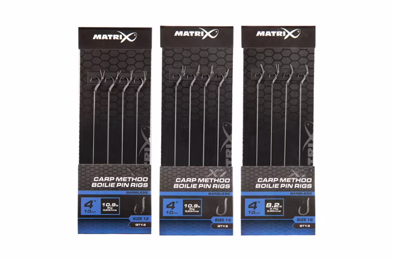Matrix X7 Carp Method Boilie Pin Rigs
