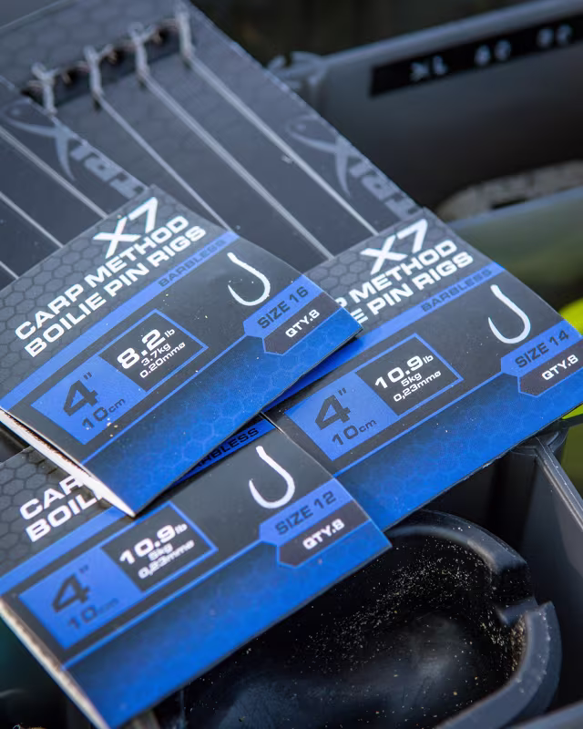 Matrix X7 Carp Method Boilie Pin Rigs