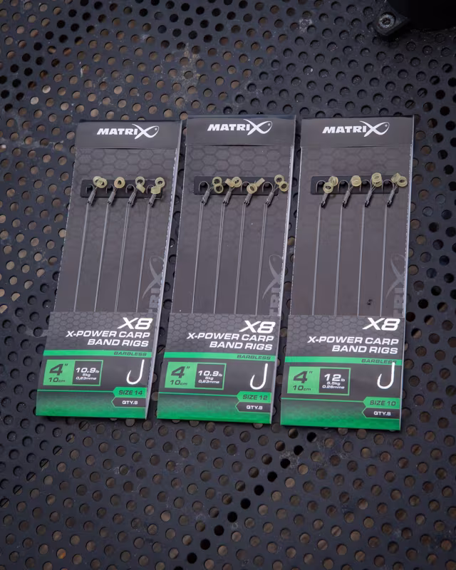 Matrix X8 X Power Carp Band Rigs