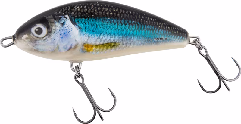 Salmo Fatso Floating 8cm Spotted Holo Smelt