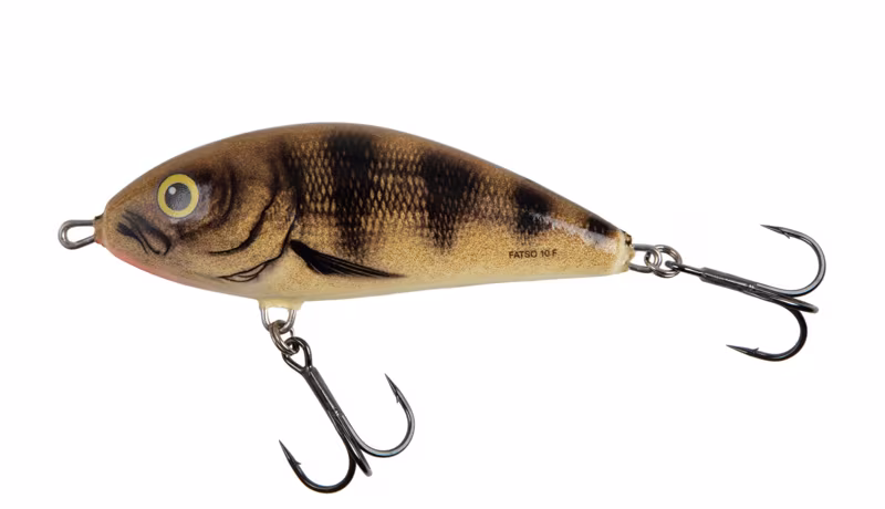 Salmo Fatso Floating Emerald Perch