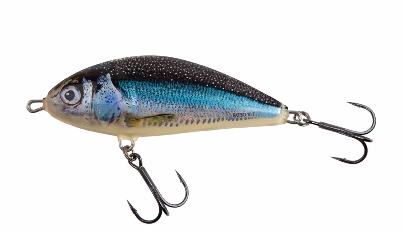 Salmo Fatso Sinking Holo Smelt