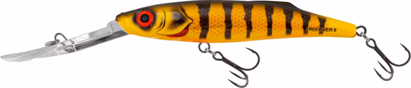 Salmo Freediver Super Deep Runner Floating 9cm Natural Perch