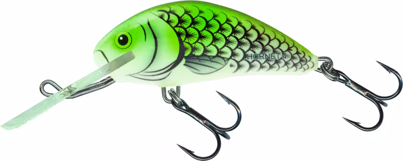 Salmo Hornet Floating 6cm Olive Hot Spot