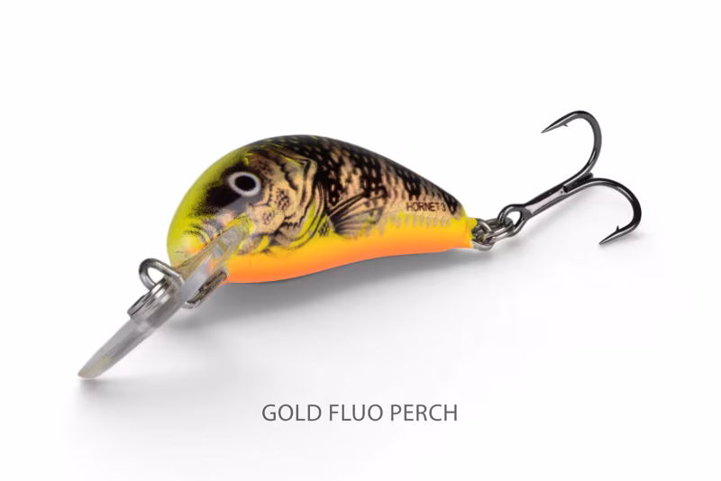 Salmo Hornet Floating Gold Fluo Perch